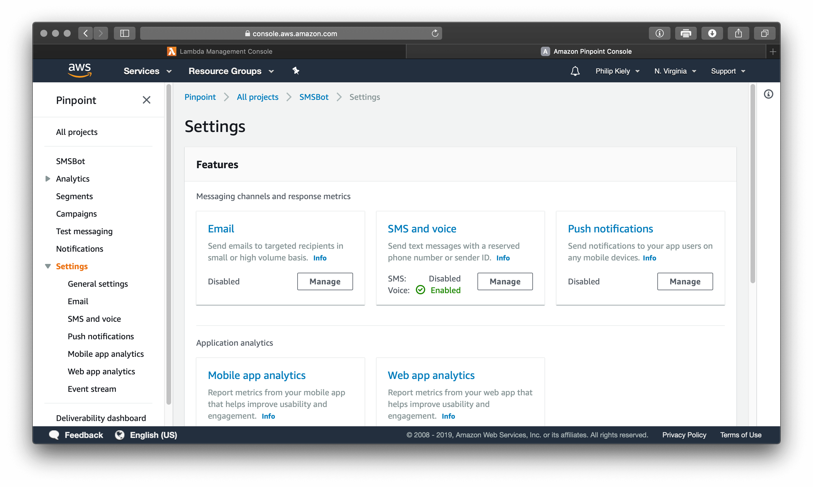 Set up a Pinpoint Project